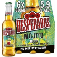 Een afbeelding van Desperados Mojito bier 6-pack