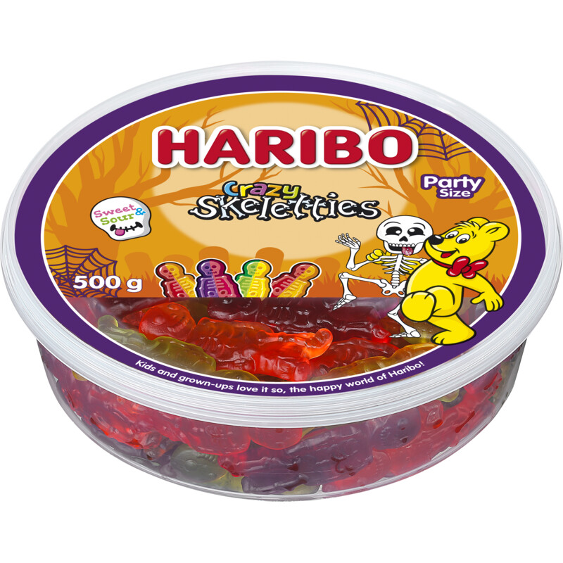 Een afbeelding van Haribo Crazy skeletties