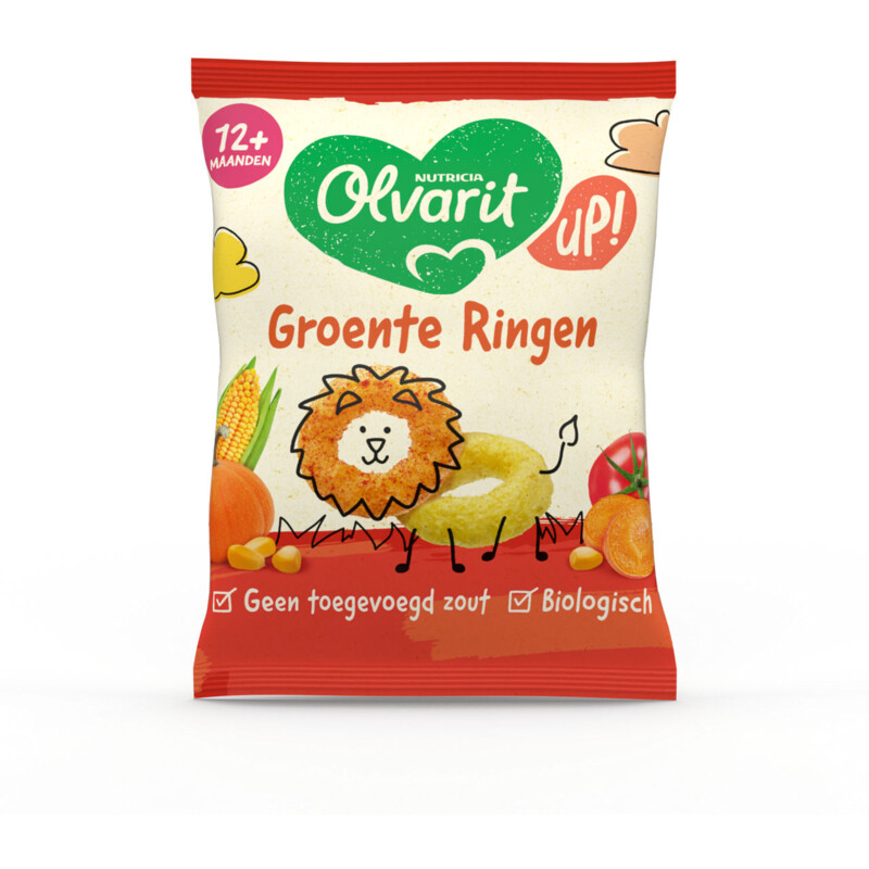Een afbeelding van Olvarit Groente ringen 12m+
