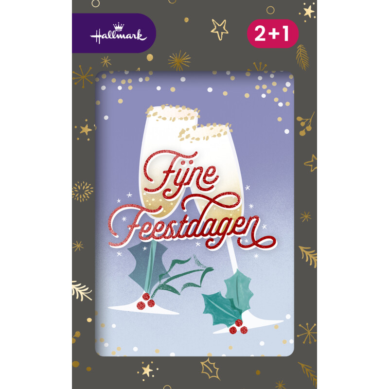 Een afbeelding van Hallmark Hangpakje kerstkaarten 3
