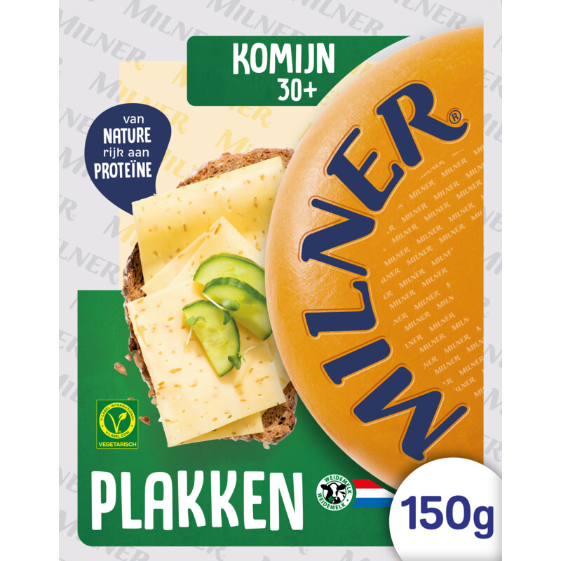 Een afbeelding van Milner Komijn 30+ plakken