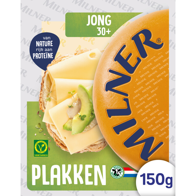 Een afbeelding van Milner Jong 30+ plakken