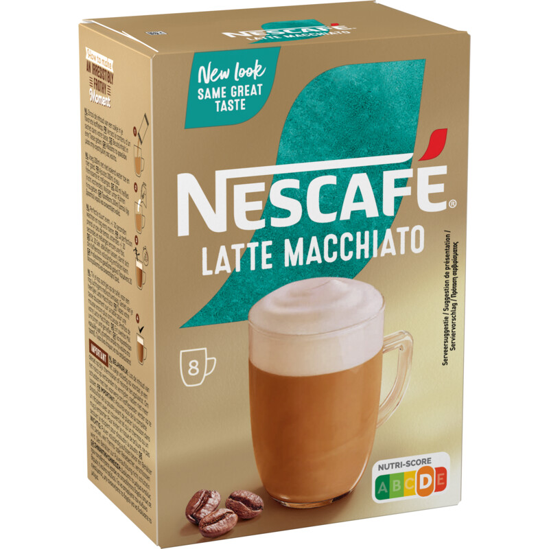 Een afbeelding van Nescafé Latte macchiato oploskoffie