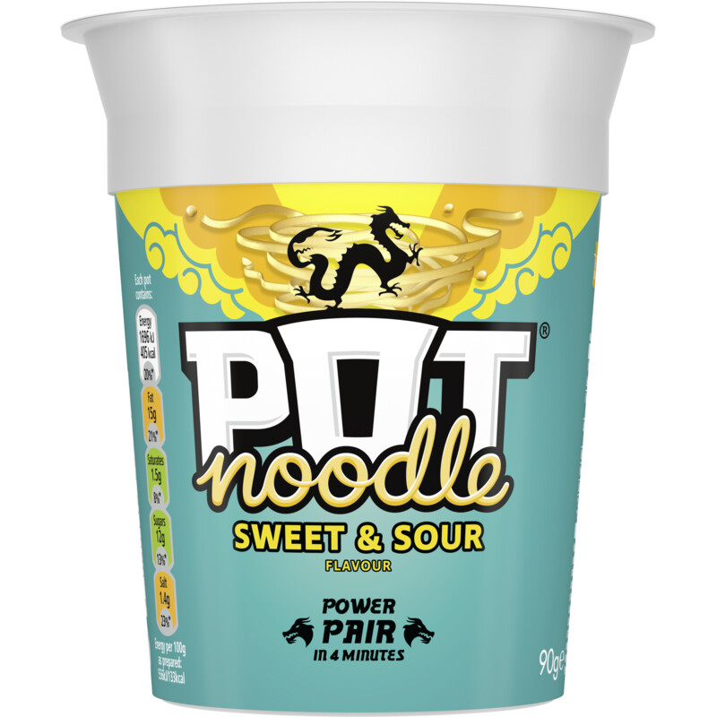 Een afbeelding van Pot Noodle Sweet & sour