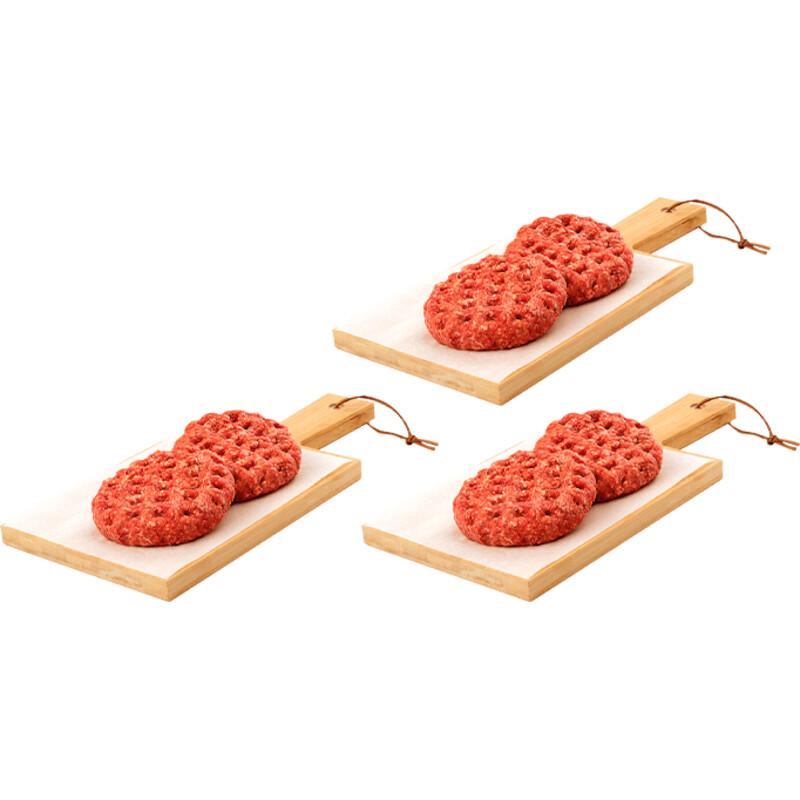 Een afbeelding van AH Quarter pounder 3-pack