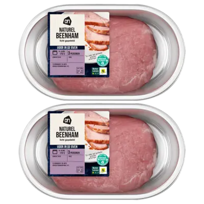 pdp-image-AH Voor in de oven beenham naturel 2-pack