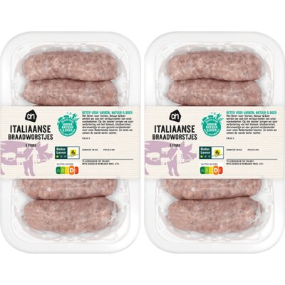 pdp-image-AH Italiaans gekruid braadworstje 2-pack