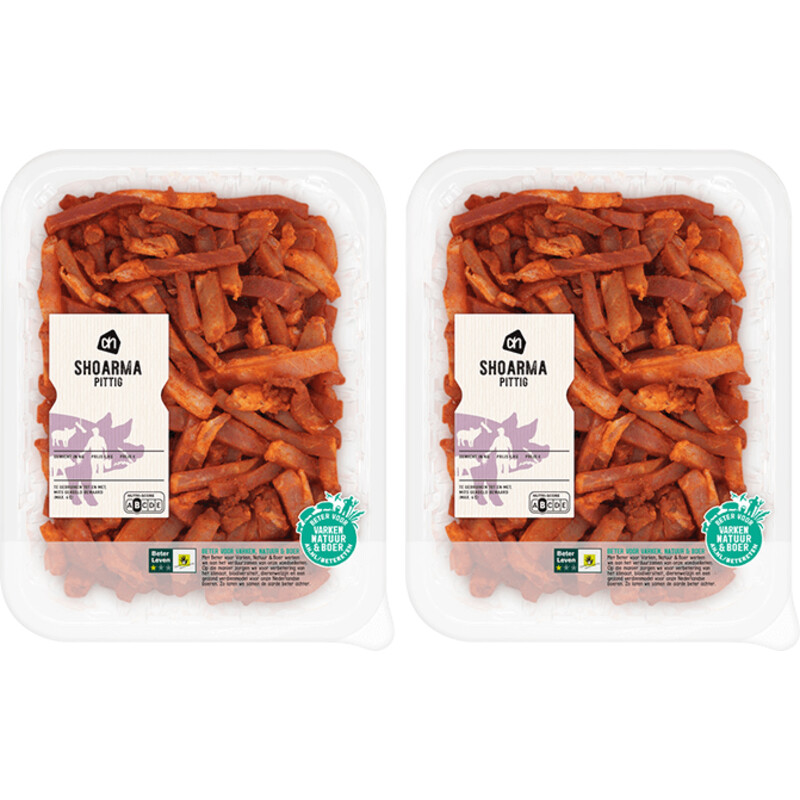 Een afbeelding van AH Shoarma pittig 2-pack