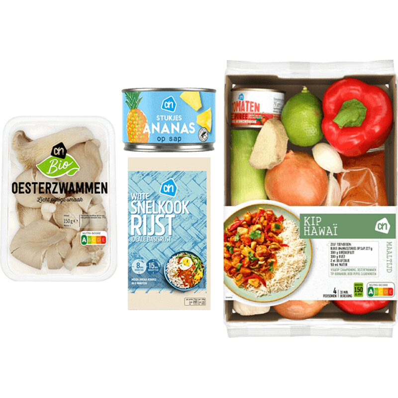 Een afbeelding van AH Vega Kip Hawaï Verspakket