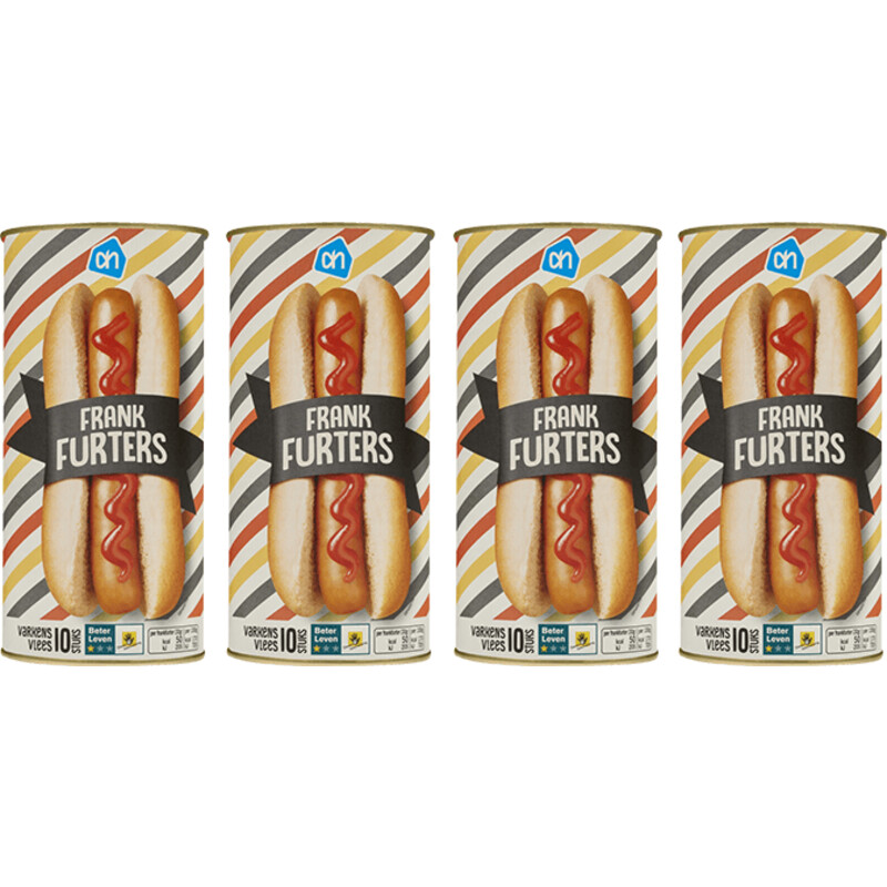 Een afbeelding van AH Frankfurters 4-pack
