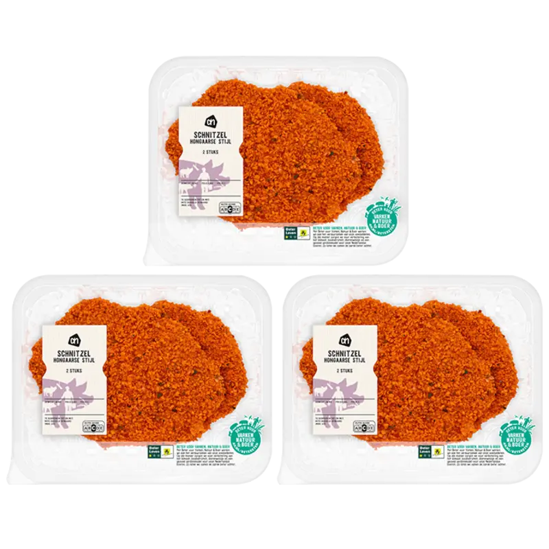 AH Schnitzel Hongaarse stijl 3-pack