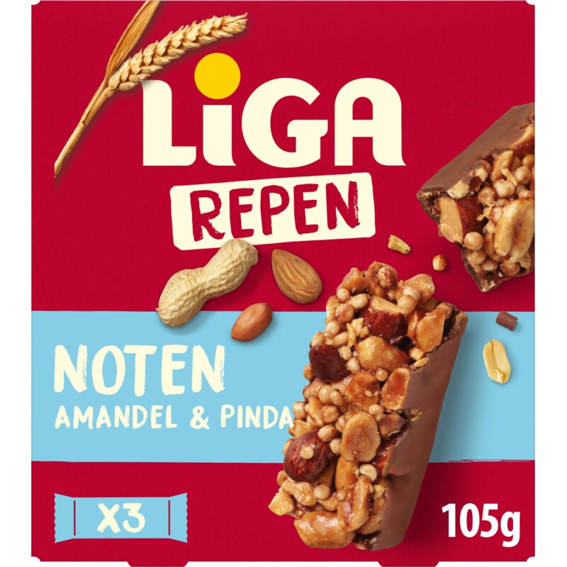 Notenreep amandel & pinda - 5541