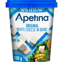 Apetina White cheese in brine 50% less fat