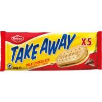 Een afbeelding van Hellema Take away milk chocolate biscuits