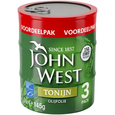 pdp-image-John West Tonijn in olijfolie 3-pack