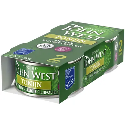 pdp-image-John West Tonijn met een vleugje olijfolie 2-pack