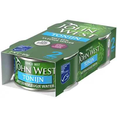 pdp-image-John West Tonijn met een vleugje water 2-pack