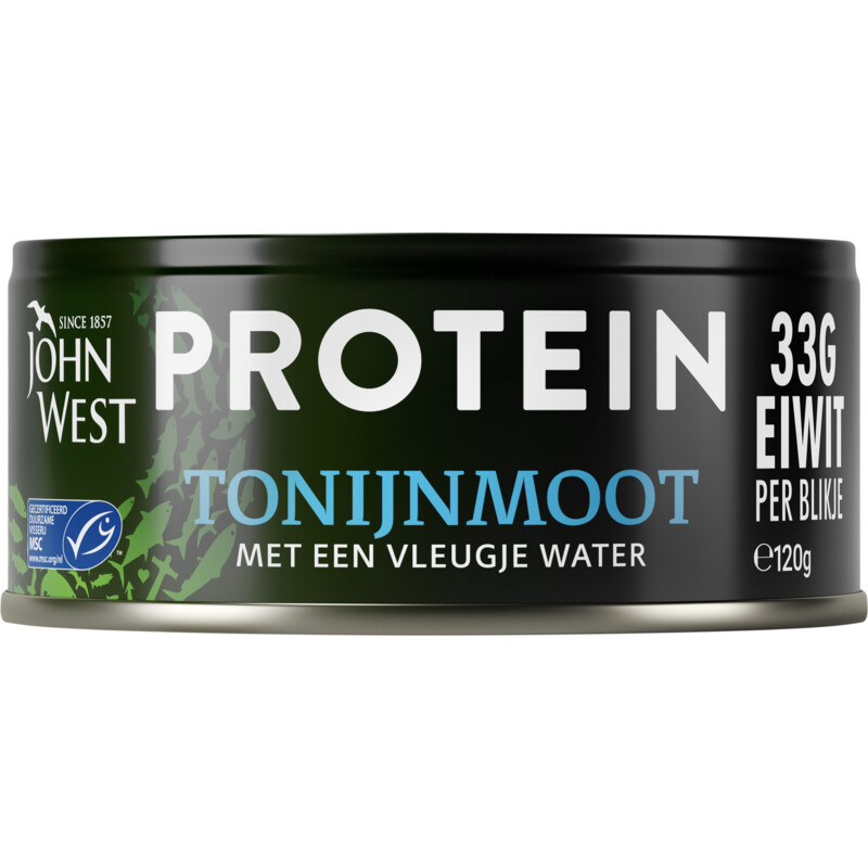 Een afbeelding van John West Protein tonijnmoot water