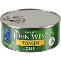 Een afbeelding van John West Tonijnstukken in zonnebloemolie