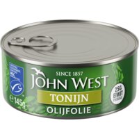 Een afbeelding van John West Tonijnstukken in olijfolie