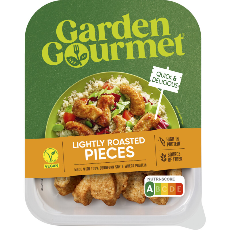 Een afbeelding van Garden Gourmet Vegetarische gegrilde stukjes