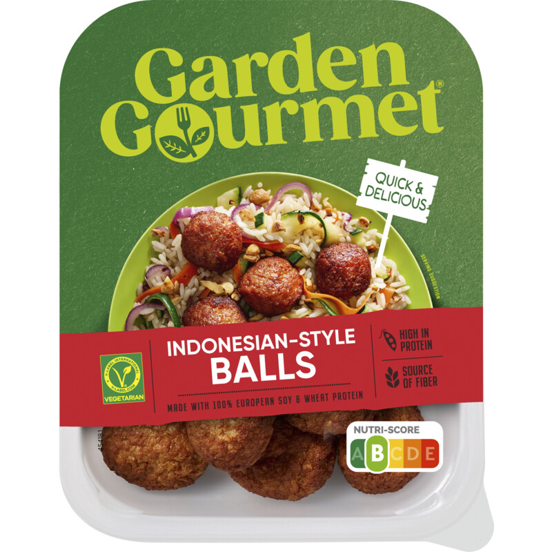 Een afbeelding van Garden Gourmet Indische balletjes