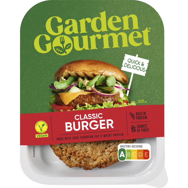 Een afbeelding van Garden Gourmet Hamburger