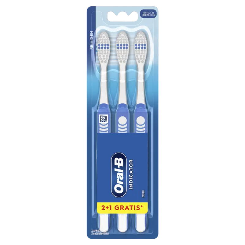 Oral-B 123 classic care tandenborstel 3-pack