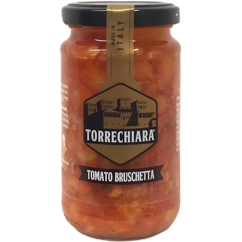 Een afbeelding van Torrechiara Tomato bruschetta