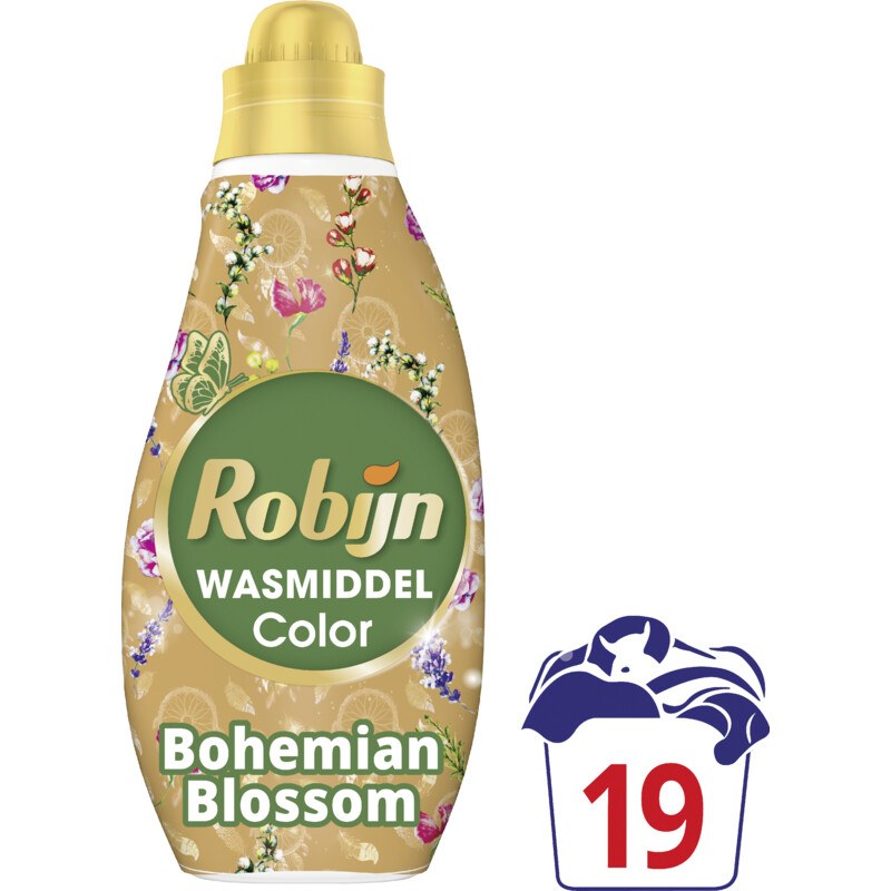 Een afbeelding van Robijn Color bohemian blossom wasmiddel