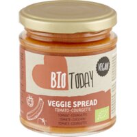 Een afbeelding van BioToday Veggie spread tomaat-courgette
