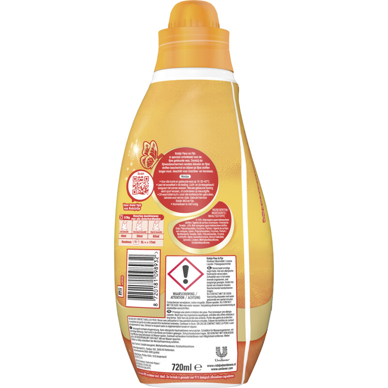 Een afbeelding van Robijn Specials fleur & fijn wasmiddel