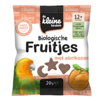 De Kleine Keuken Biologische fruitjes met abrikozen 12m+