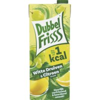 Een afbeelding van DubbelFrisss 1kcal Witte druiven & citroen