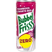 Bubbel frisss zero framboos & zwarte bes - 5402