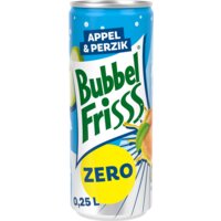 Bubbel Frisss zero appel & perzik - 5403