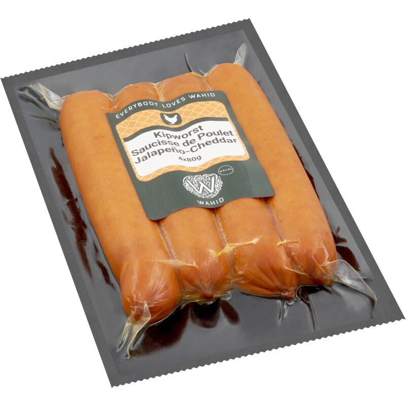 Een afbeelding van Wahid Jalapeño - cheddar worst
