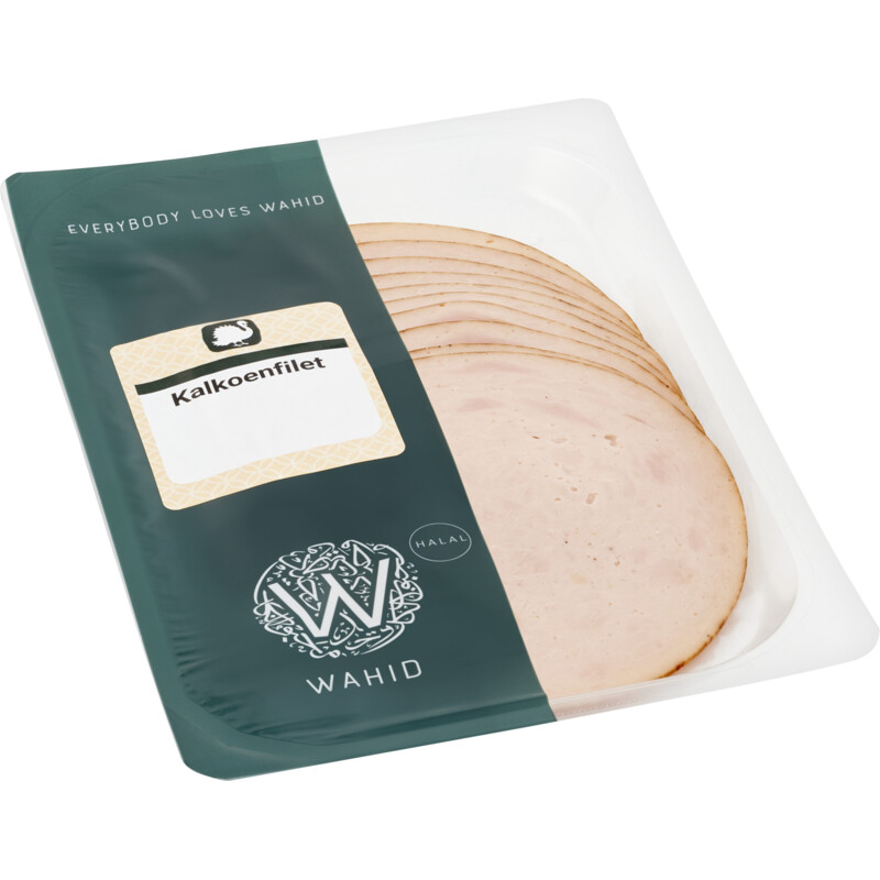 Een afbeelding van Wahid Kalkoenfilet plakjes naturel