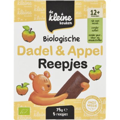 pdp-image-De Kleine Keuken Biologische dadel & appel reepjes 12m+