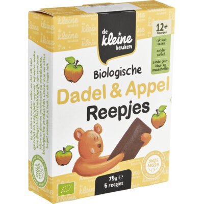 pdp-image-De Kleine Keuken Biologische dadel & appel reepjes 12m+
