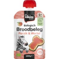 Een afbeelding van De Kleine Keuken Biologisch broodbeleg perzik&wortel 6m+