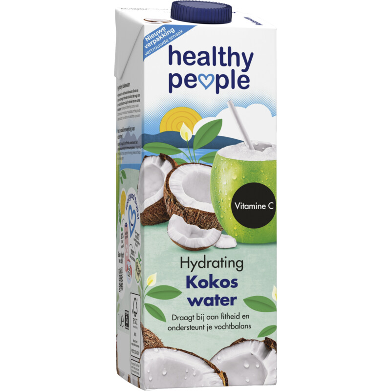 Een afbeelding van Healthy people Kokoswater