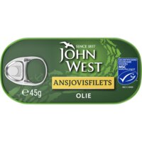 Afbeelding van John West Ansjovisfilets olie