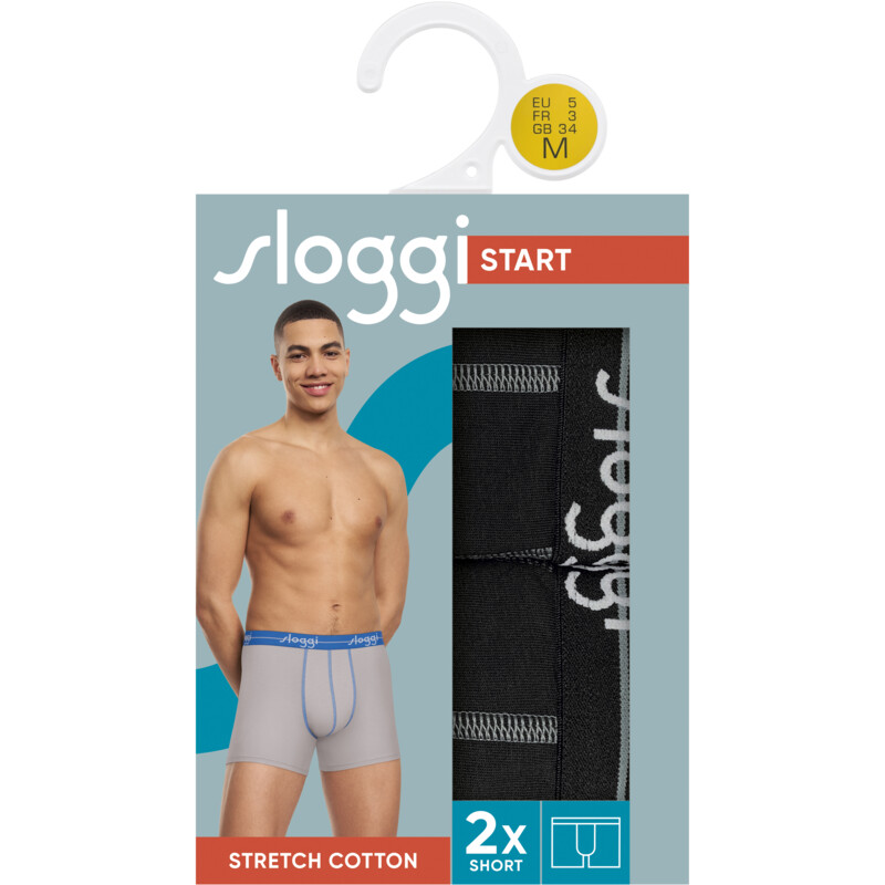 Een afbeelding van Sloggi Short zwart M