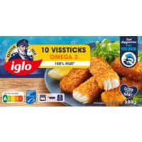 Een afbeelding van Iglo Vissticks omega-3