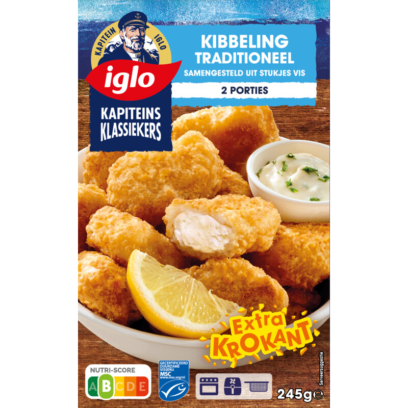 Een afbeelding van Iglo Kibbeling traditioneel