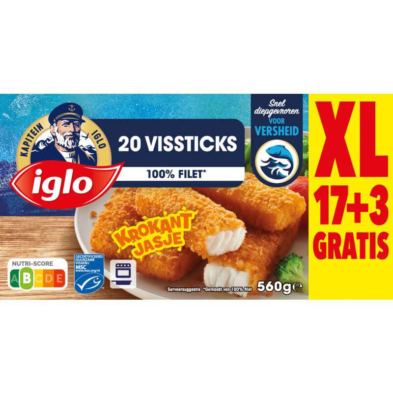 Een afbeelding van Iglo Vissticks