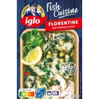 Een afbeelding van Iglo Fishcuisine Florentine