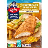 Een afbeelding van Iglo Lekkerbekjes in bierbeslag