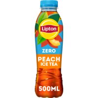 Een afbeelding van Lipton Ice tea peach zero sugar